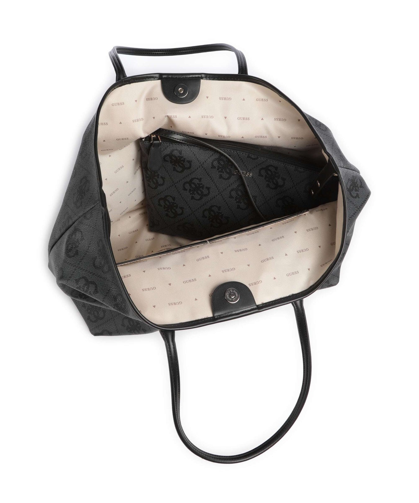 Guess Erenia Tote bag coal logo