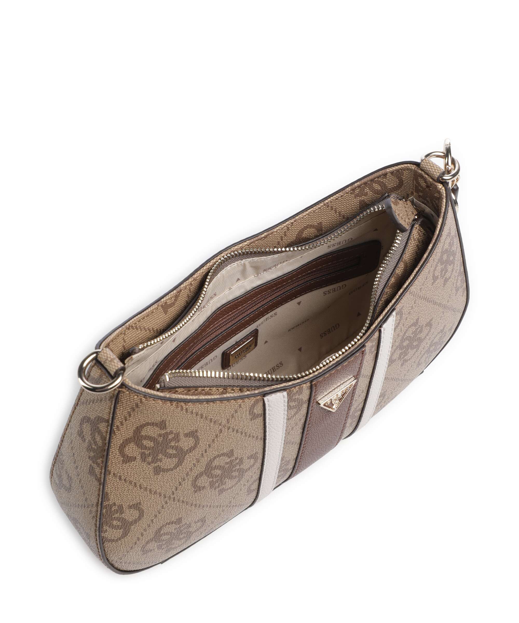 Guess Noelle II Shoulder bag latte logo/brown