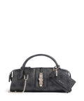 Guess Yvonne Logo Mini Handbag coal logo