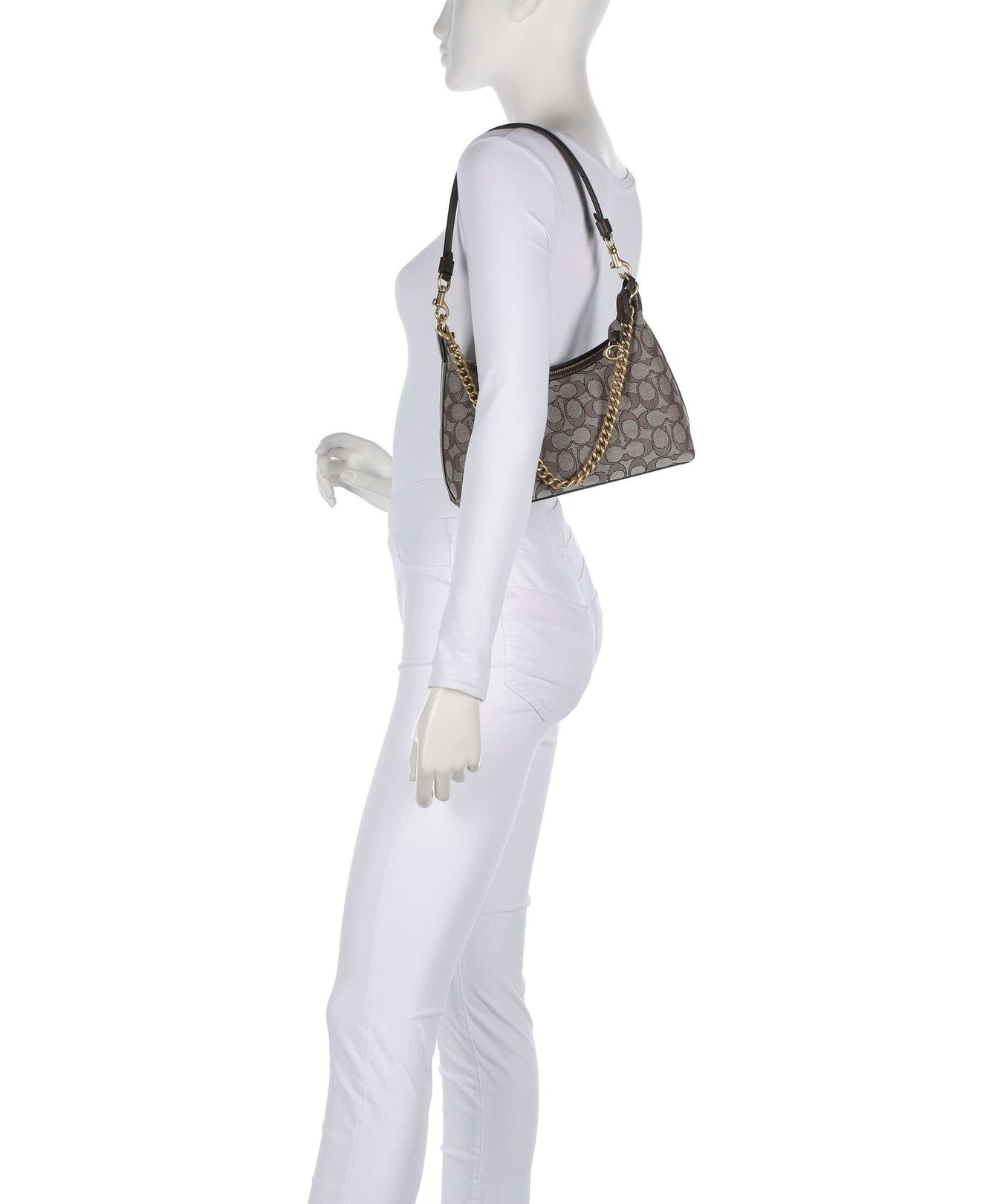 Coach Juliet Signature Jacquard 25 Shoulder bag oak maple