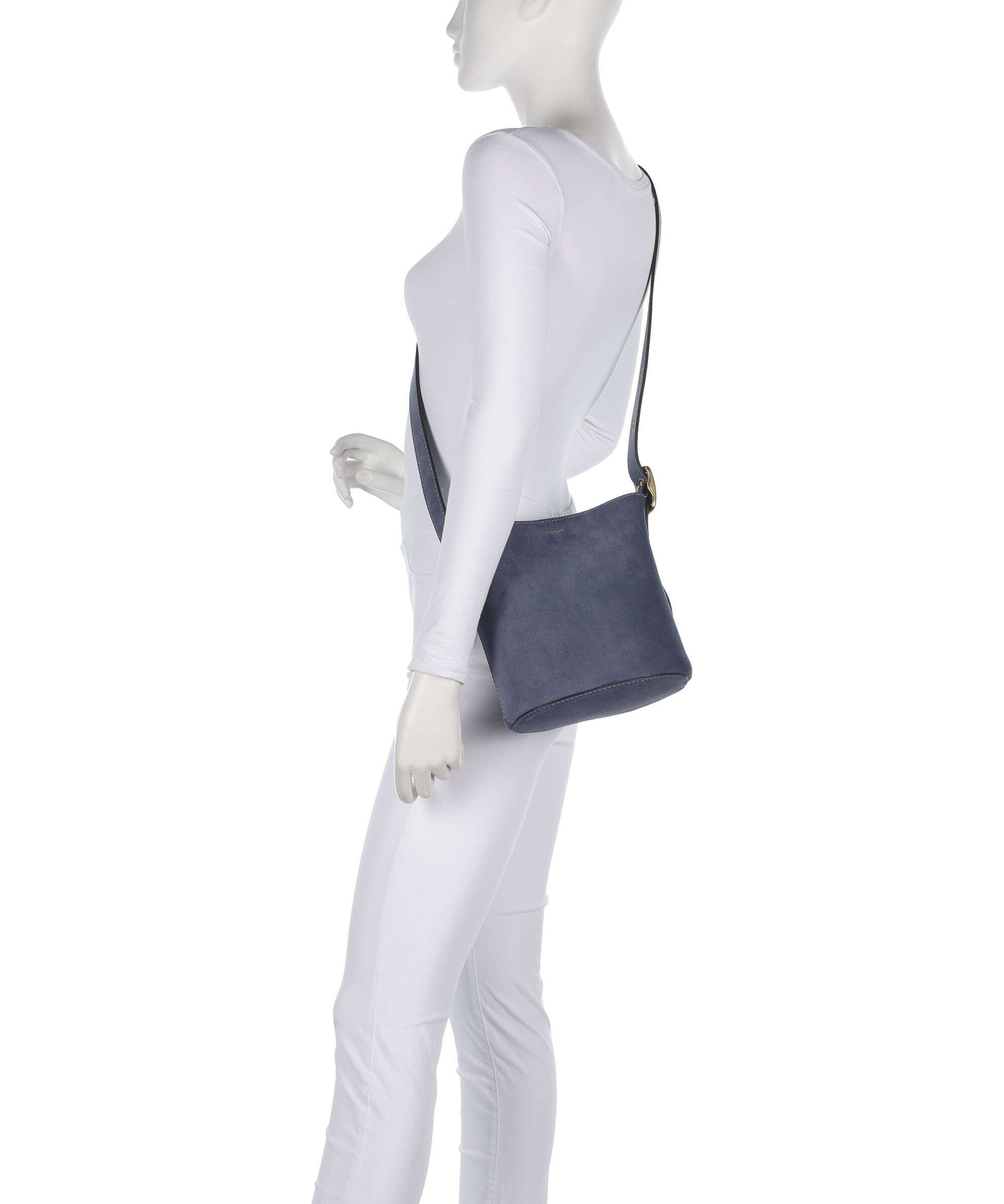 Coach Bleecker 21 Bucket bag light denim