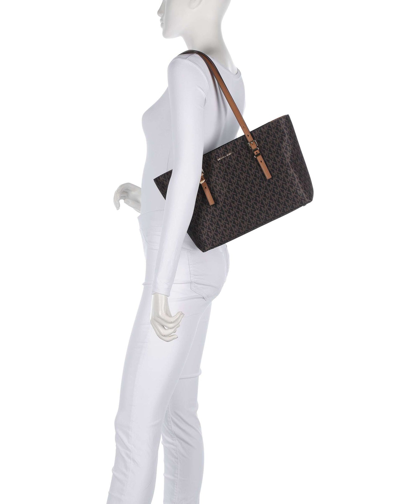 Michael Kors Quinn Medium Tote bag brown/acorn