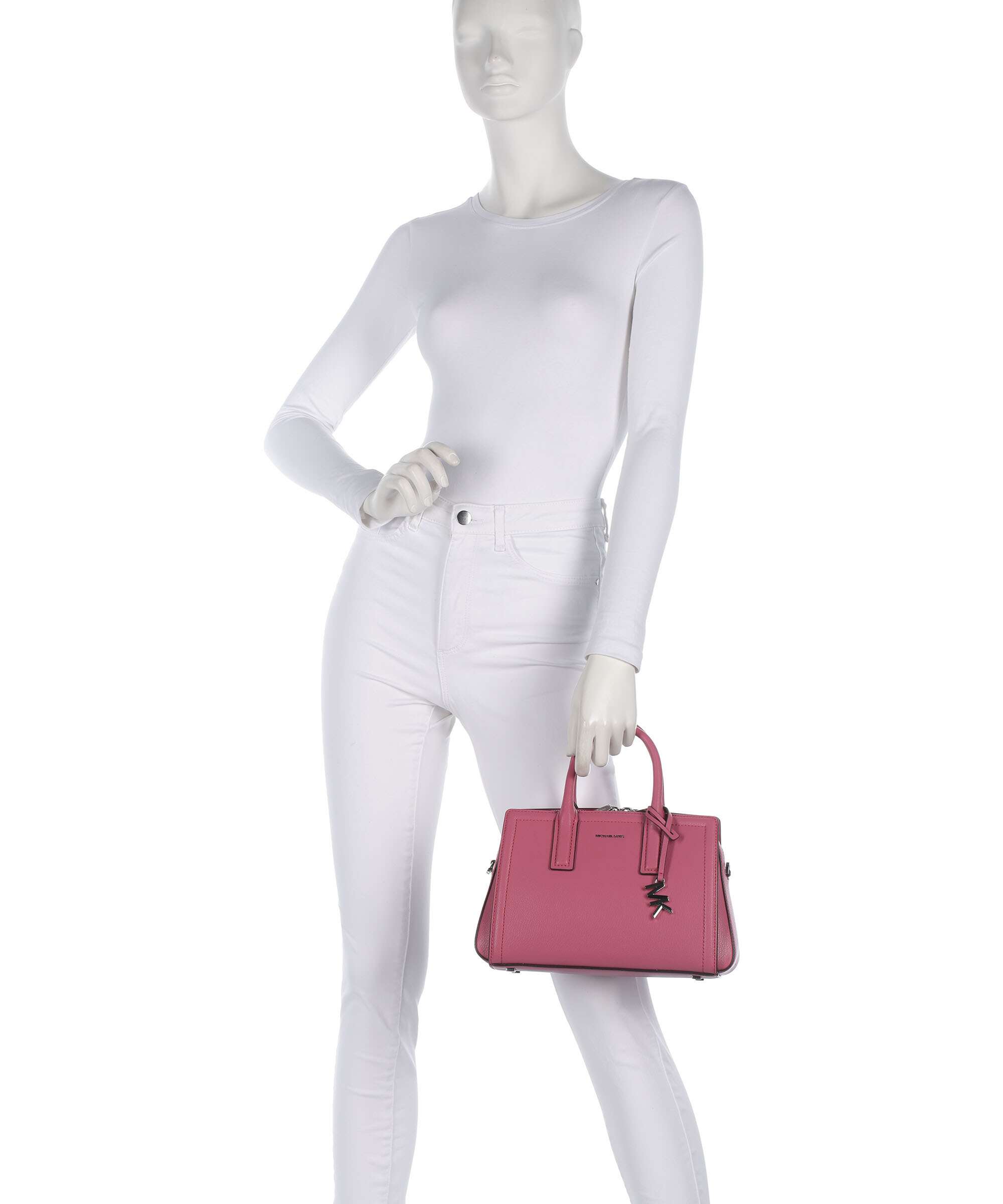 Michael Kors Laila Handbag grained leather rosewood - 30S5S9IS1L