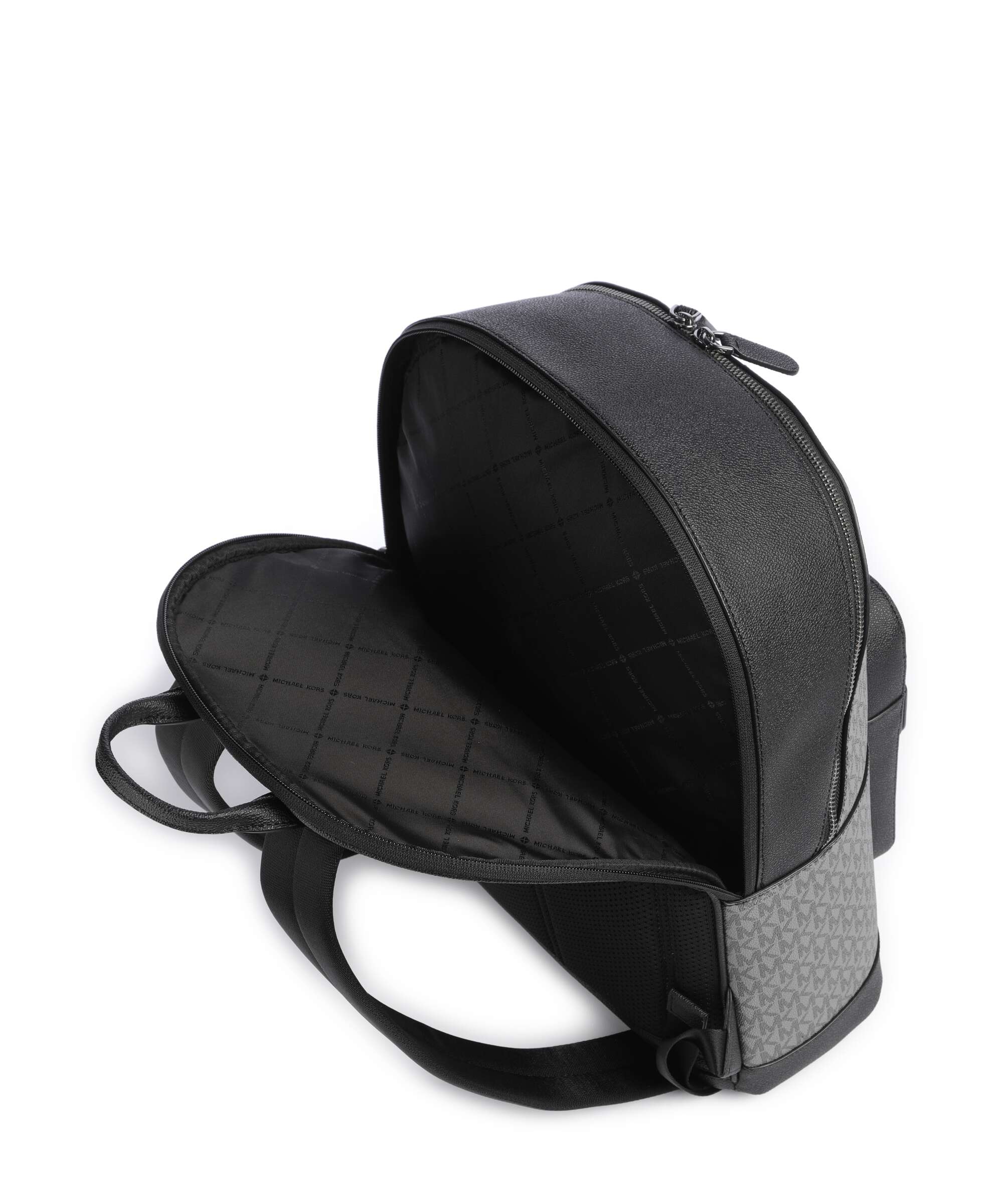 Michael Kors Hudson Backpack str gray/black
