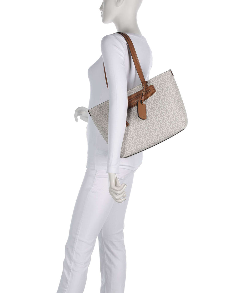 Michael Kors Jet Set Travel Medium Tote bag vanilla/acorn