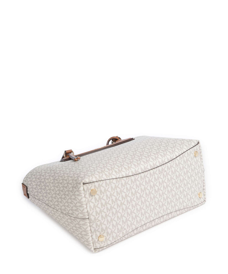 Michael Kors Jet Set Travel Medium Tote bag vanilla/acorn