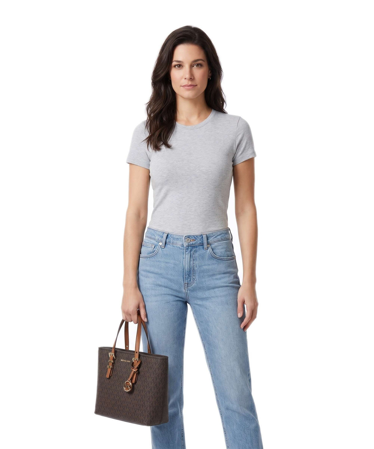 Michael Kors Quinn Small Handbag brown/acorn