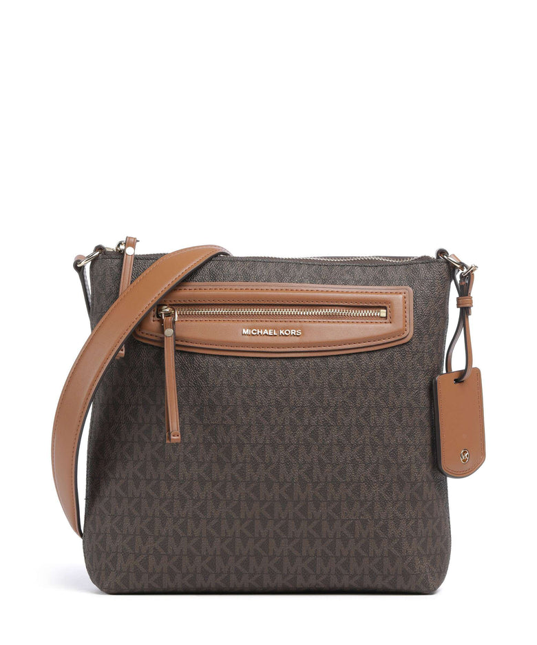 Michael Kors Jet Set Travel Large Crossbody bag brown/acorn