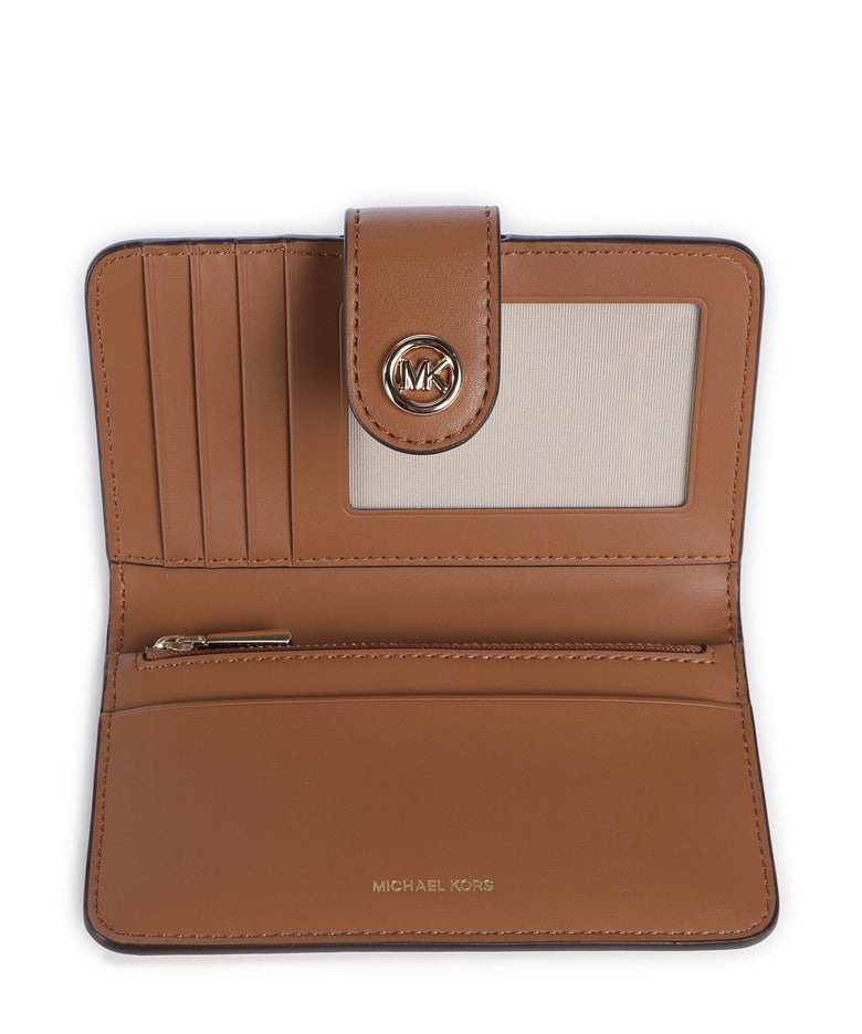 Michael Kors MK Pop Charm Medium Wallet vanilla/acrn