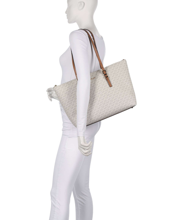 Michael Kors Quinn Large Tote bag vanilla/acorn