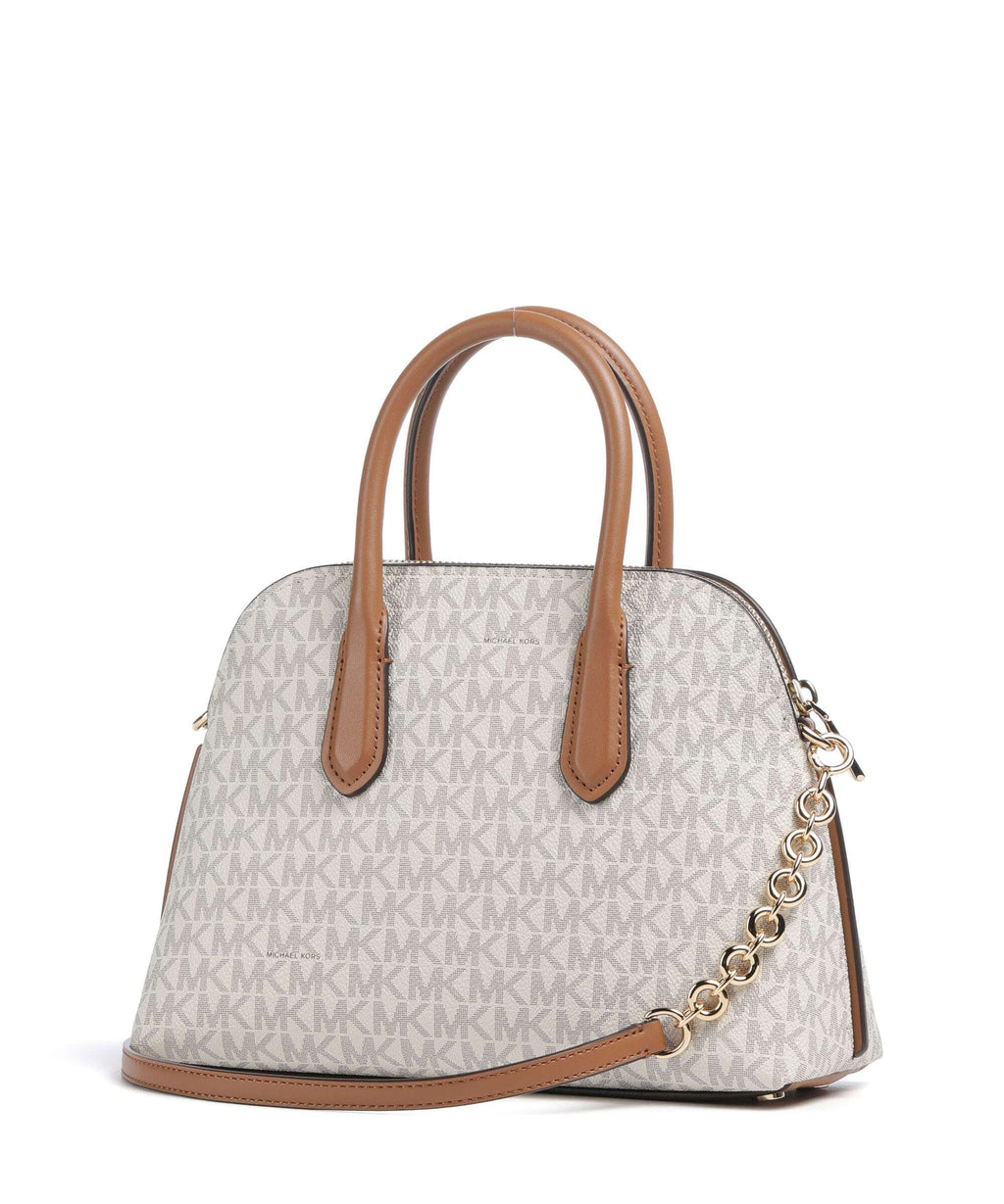 Michael Kors Freddie Medium Handbag vanilla/acorn