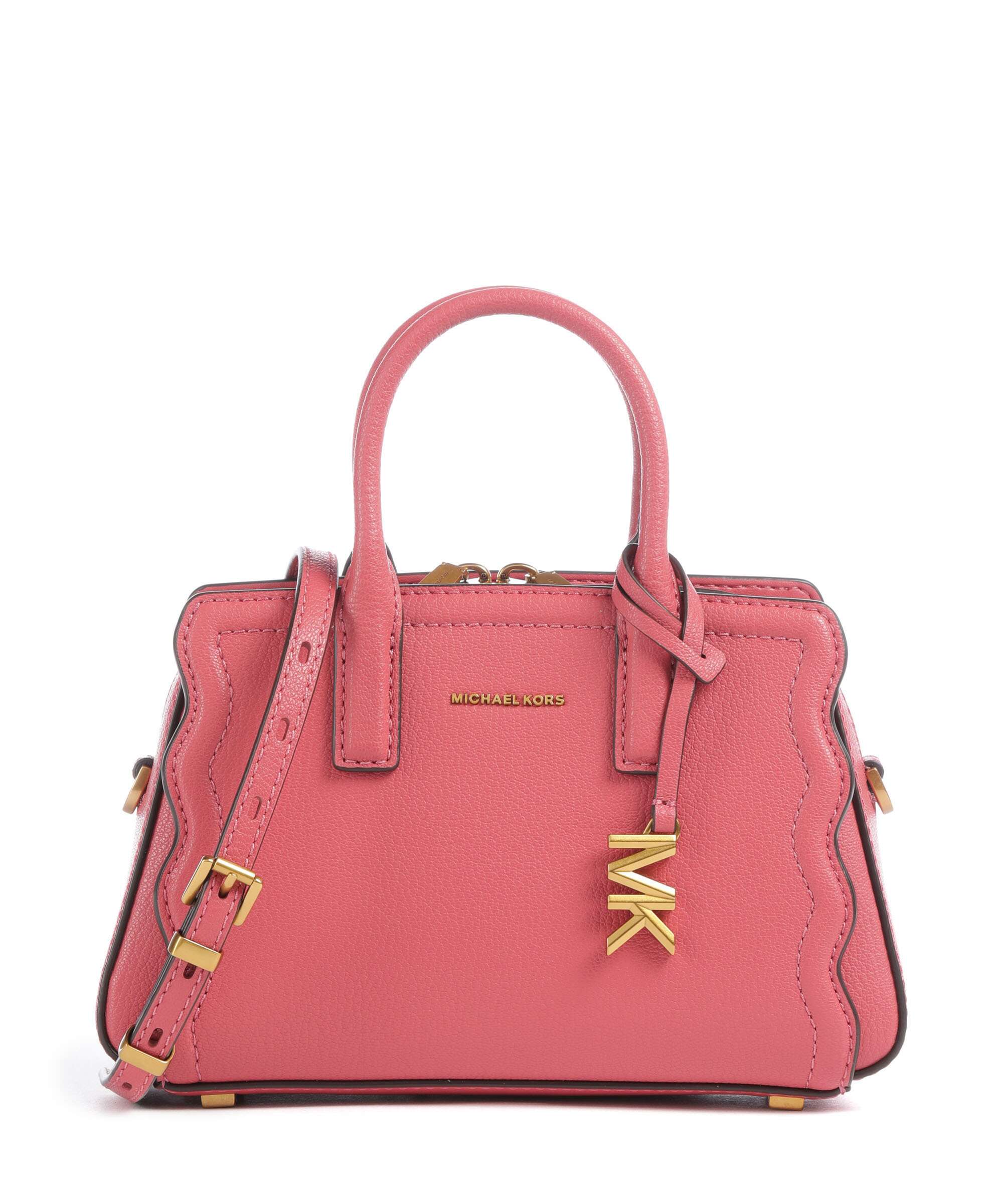 Michael Kors Laila XS Handbag grained cow leather light berry