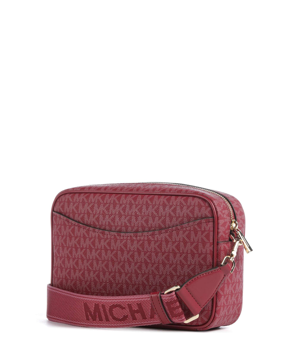 Michael Kors Bev Large Crossbody bag deep red