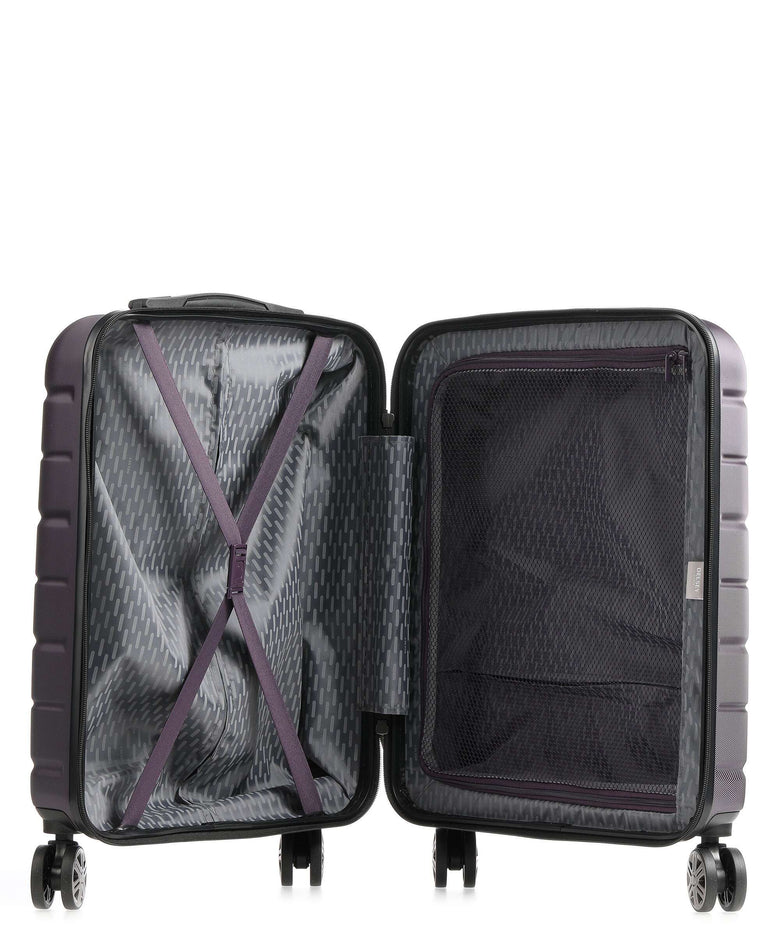 Delsey Paris Air Armour Spinner (4 wheels) dunkelviolett