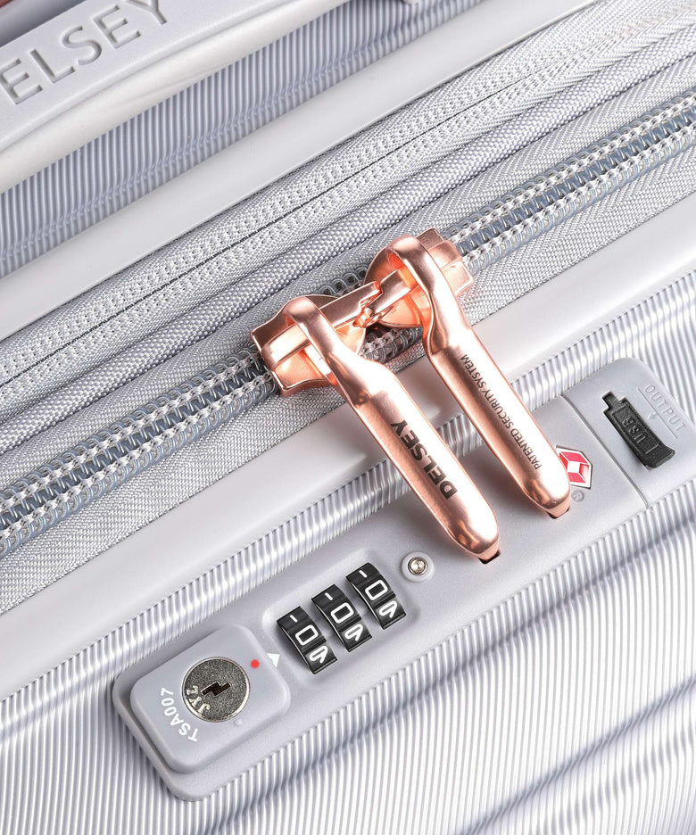 Delsey Paris Shadow 5.0 Spinner (4 wheels) platin