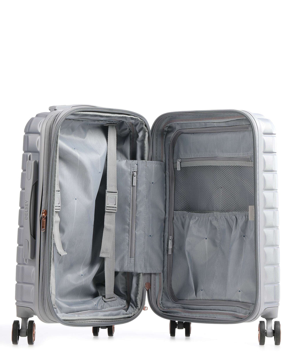 Delsey Paris Shadow 5.0 Spinner (4 wheels) platin