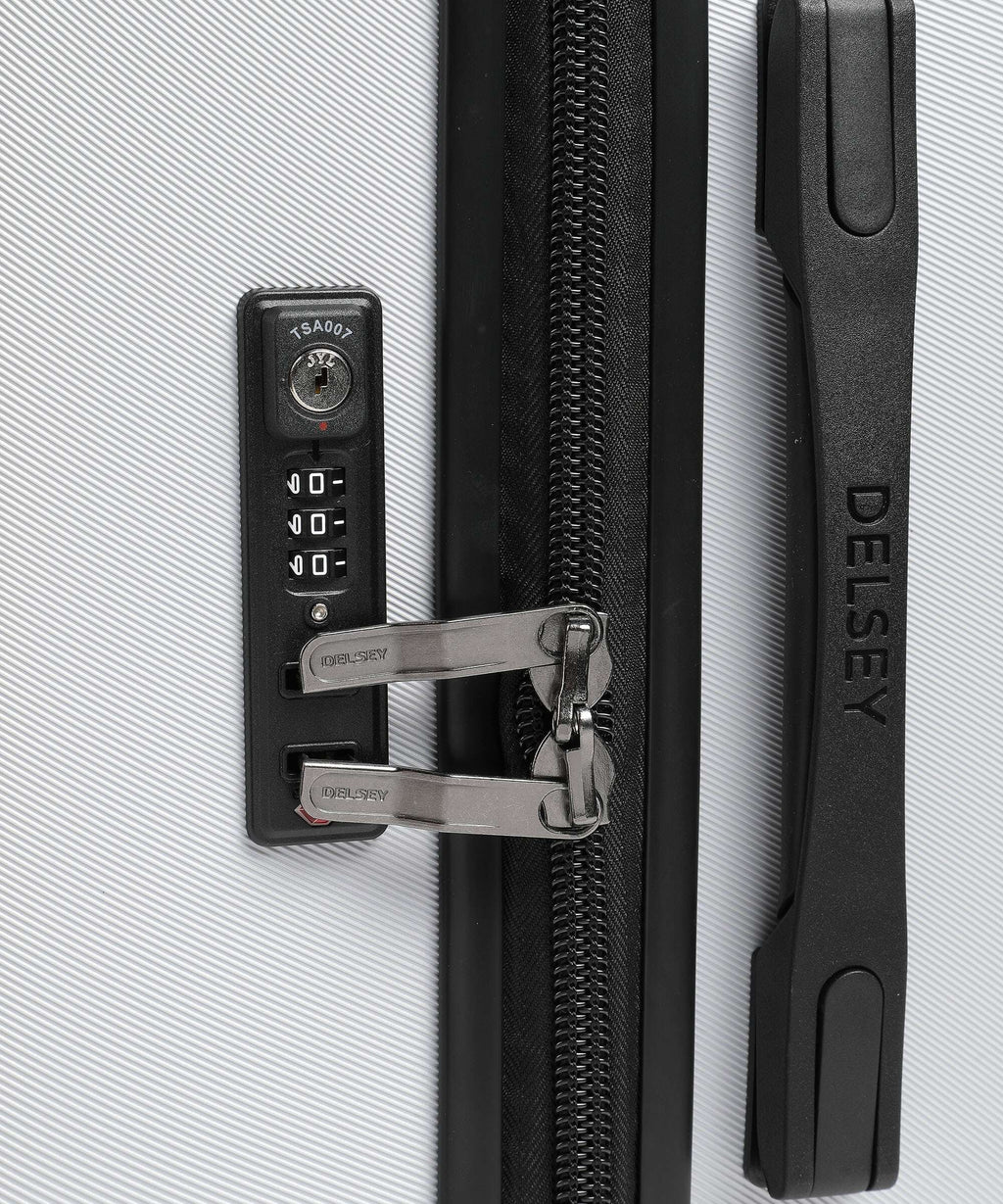 Delsey Paris Comete + Spinner (4 wheels) silbergrau