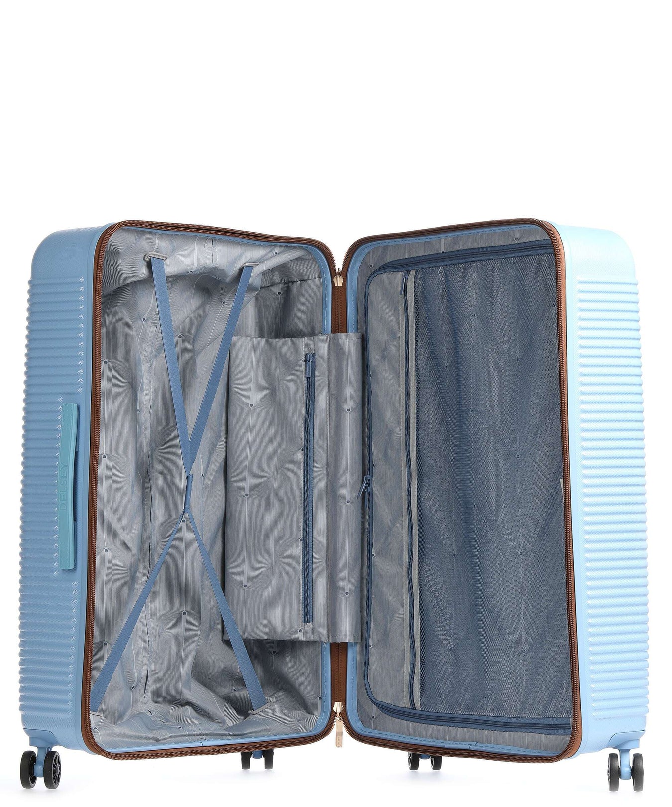 Delsey Paris Freestyle Spinner (4 wheels) himmelblau