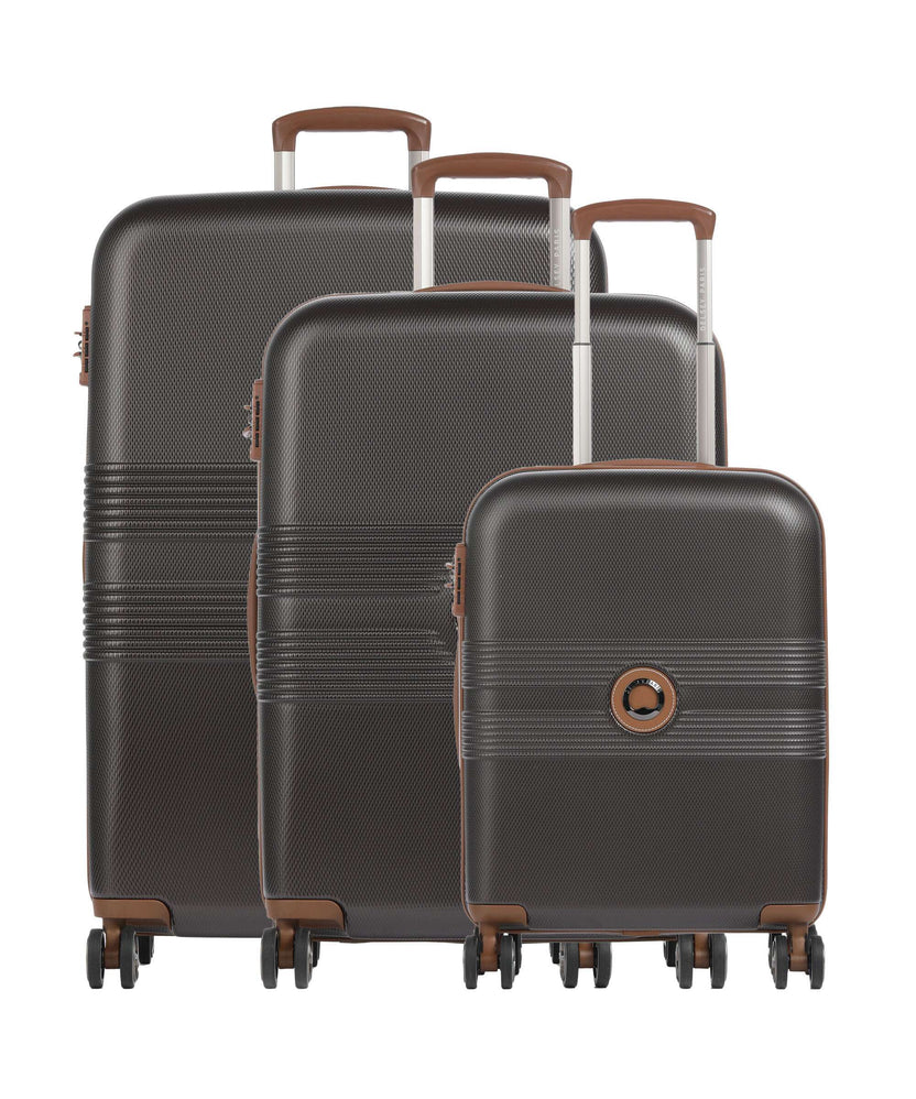 Delsey Paris Flanerie SE Suitcase set (4 wheels) chocolate