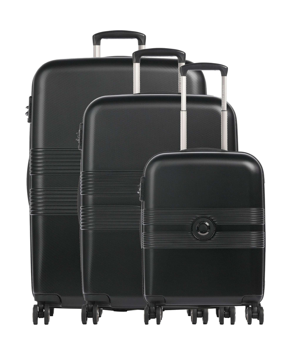 Delsey Paris Flanerie SE Suitcase set (4 wheels) black