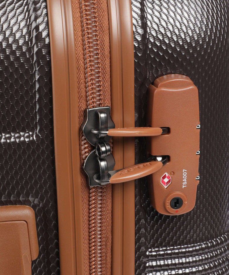 Delsey Paris Flanerie SE Spinner (4 wheels) chocolate