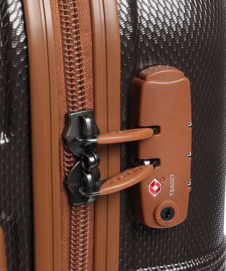 Delsey Paris Flanerie SE Spinner (4 wheels) chocolate