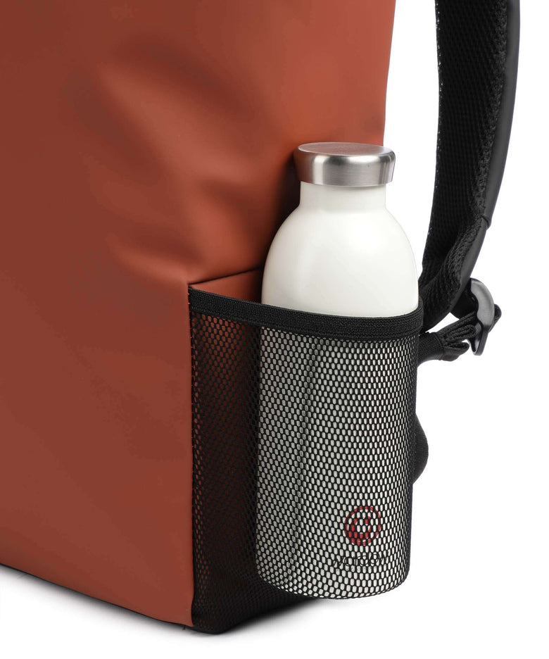 Delsey Paris Turenne Soft Rolltop backpack backstein