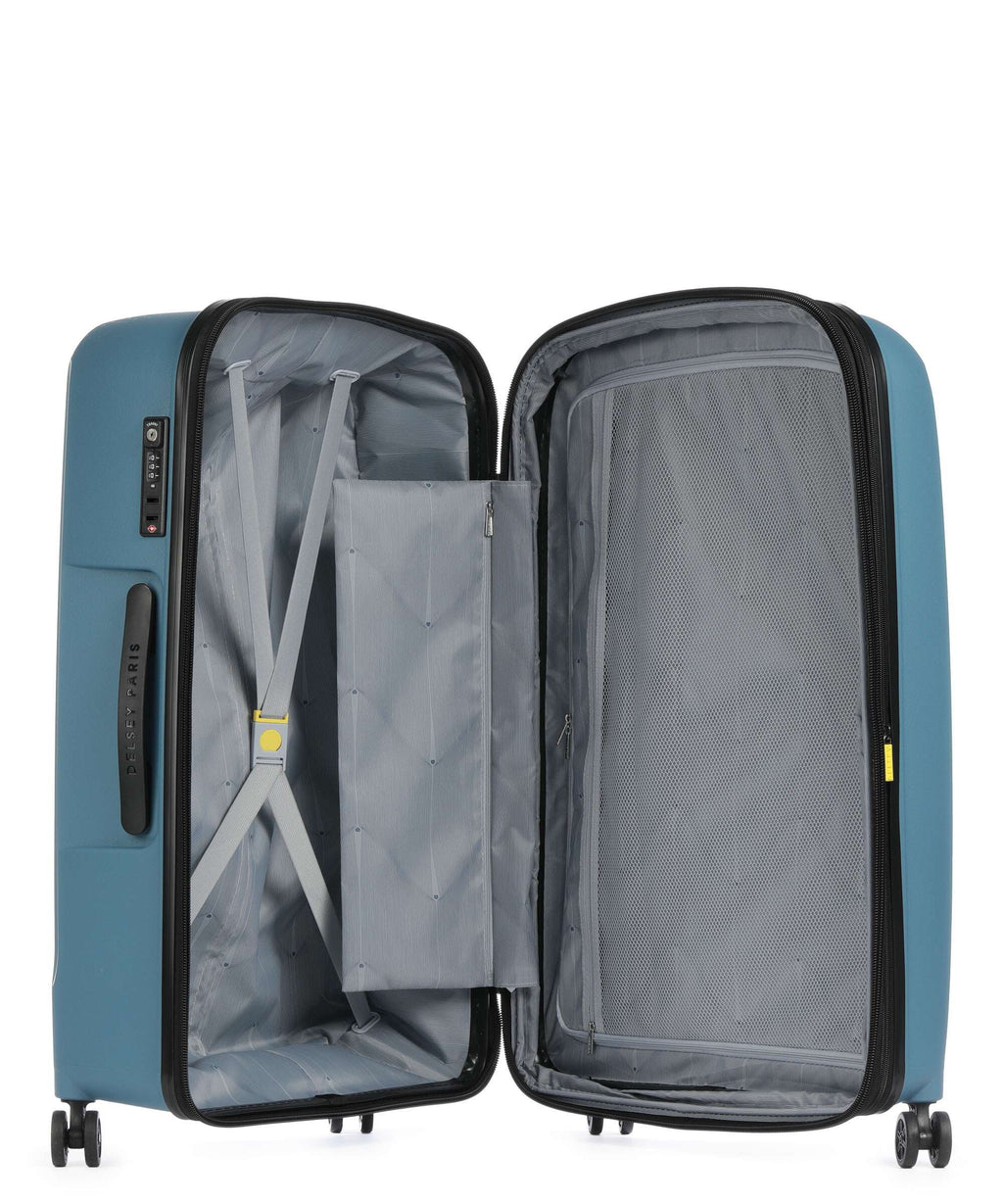 Delsey Paris Belmont Plus Spinner (4 wheels) zink blau