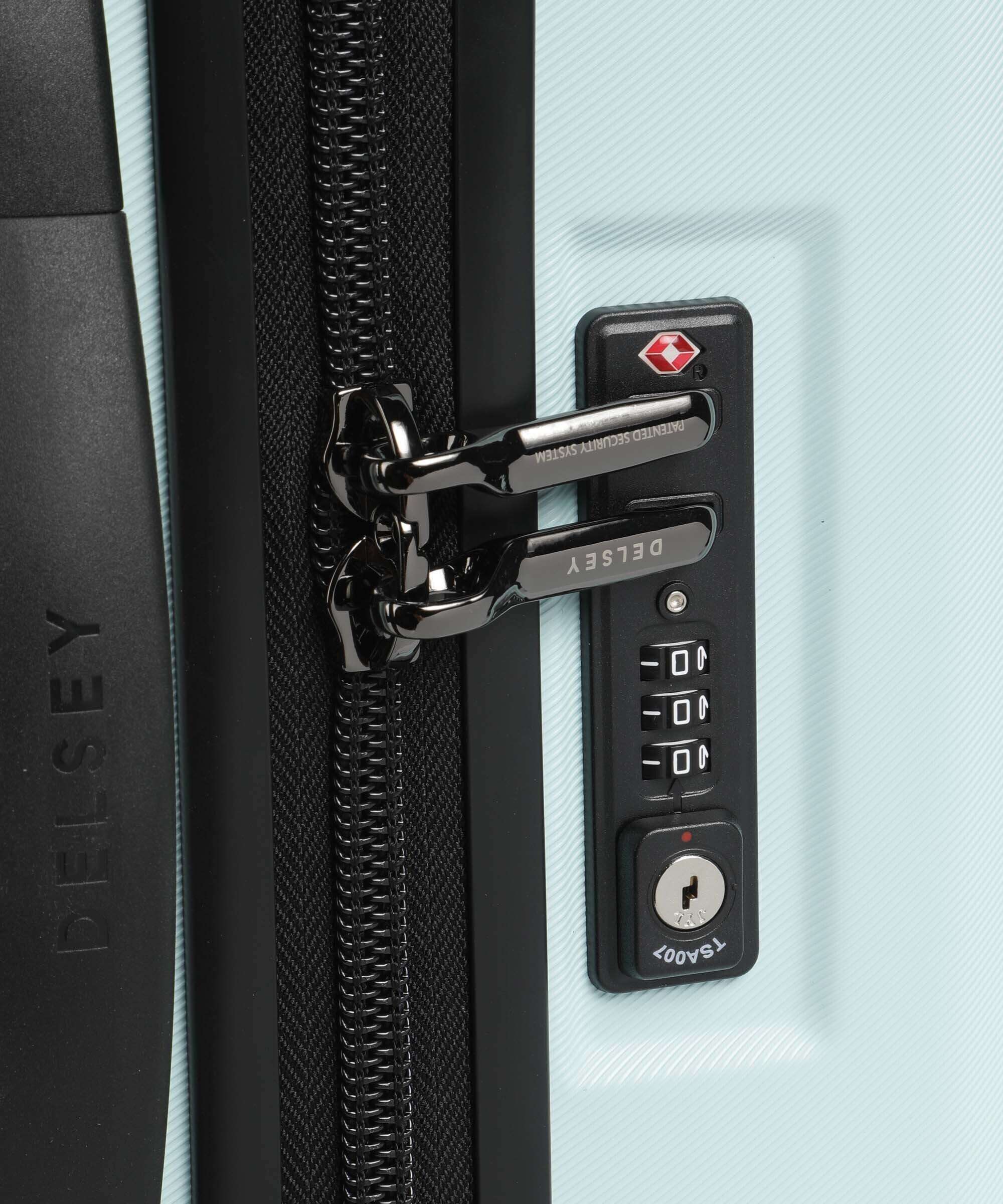 Delsey Paris Karat 2.0 Spinner (4 wheels) himmelblau