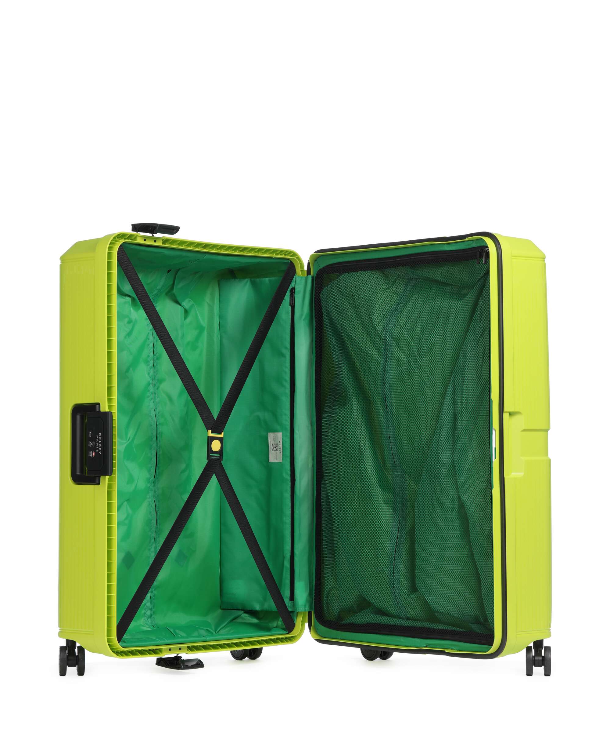 Delsey Paris x United Colors of Benetton CB Hard Spinner (4 wheels) lime