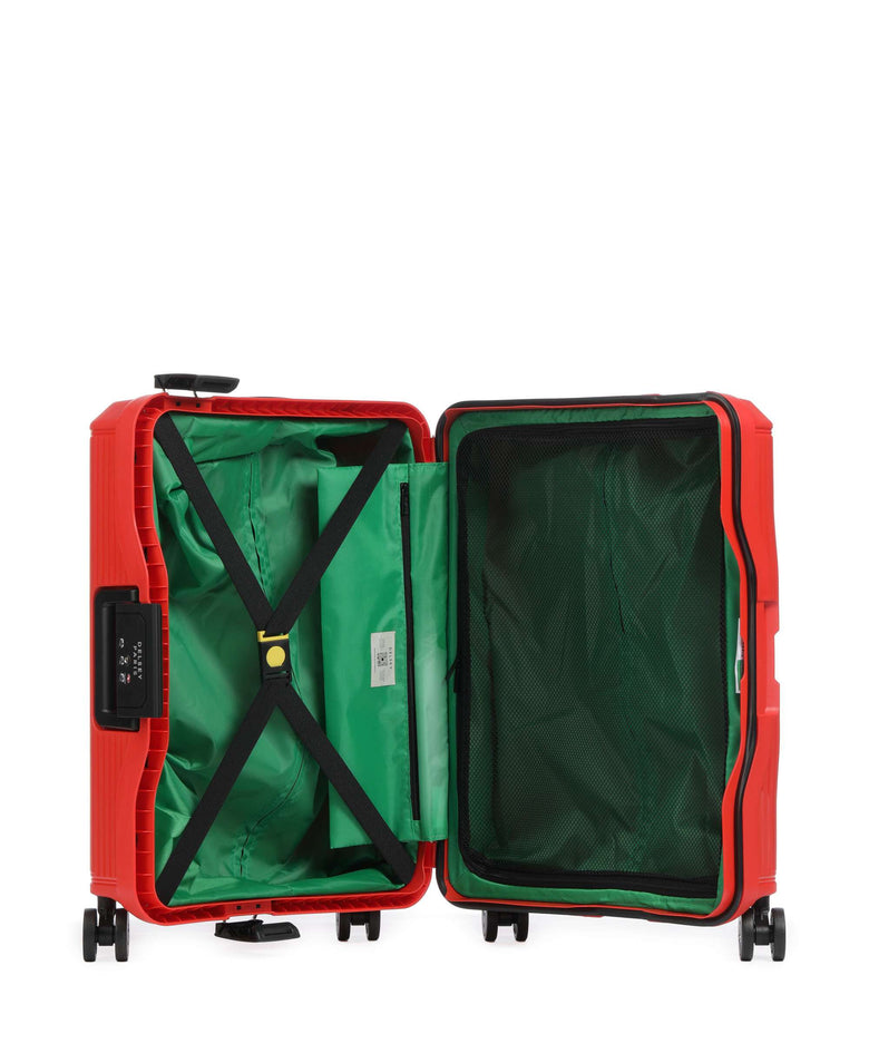 Delsey Paris x United Colors of Benetton CB Hard Spinner (4 wheels) red