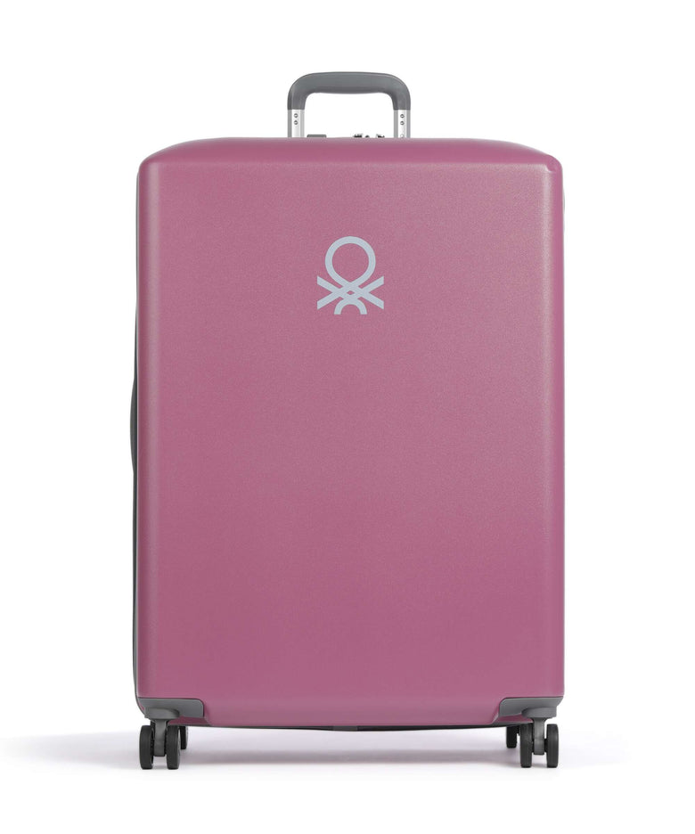 Delsey Paris x United Colors of Benetton UCB Hardside Spinner (4 wheels) pink