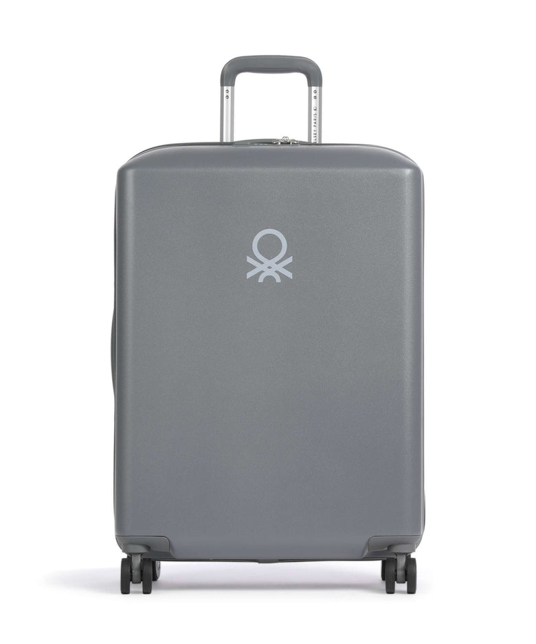 Delsey Paris x United Colors of Benetton UCB Hardside Spinner (4 wheels) steel grey