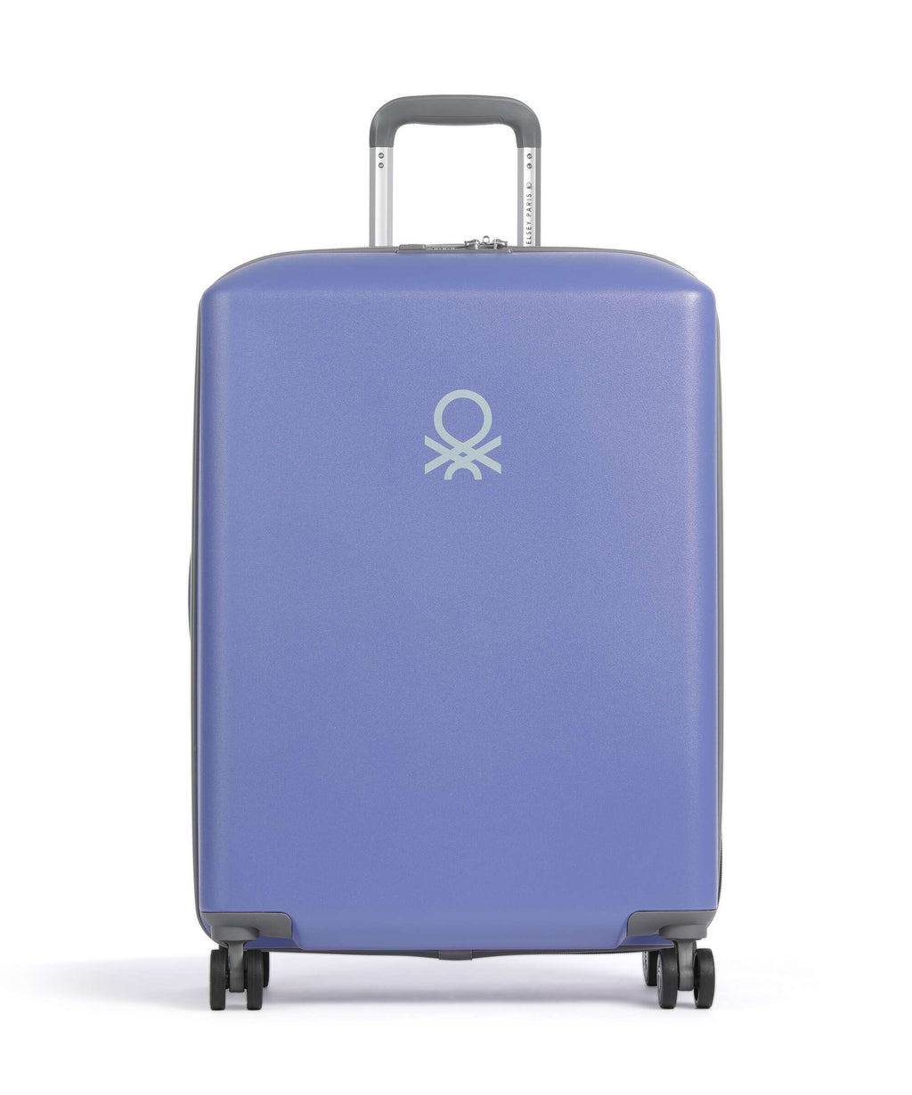 Delsey Paris x United Colors of Benetton UCB Hardside Spinner (4 wheels) purple