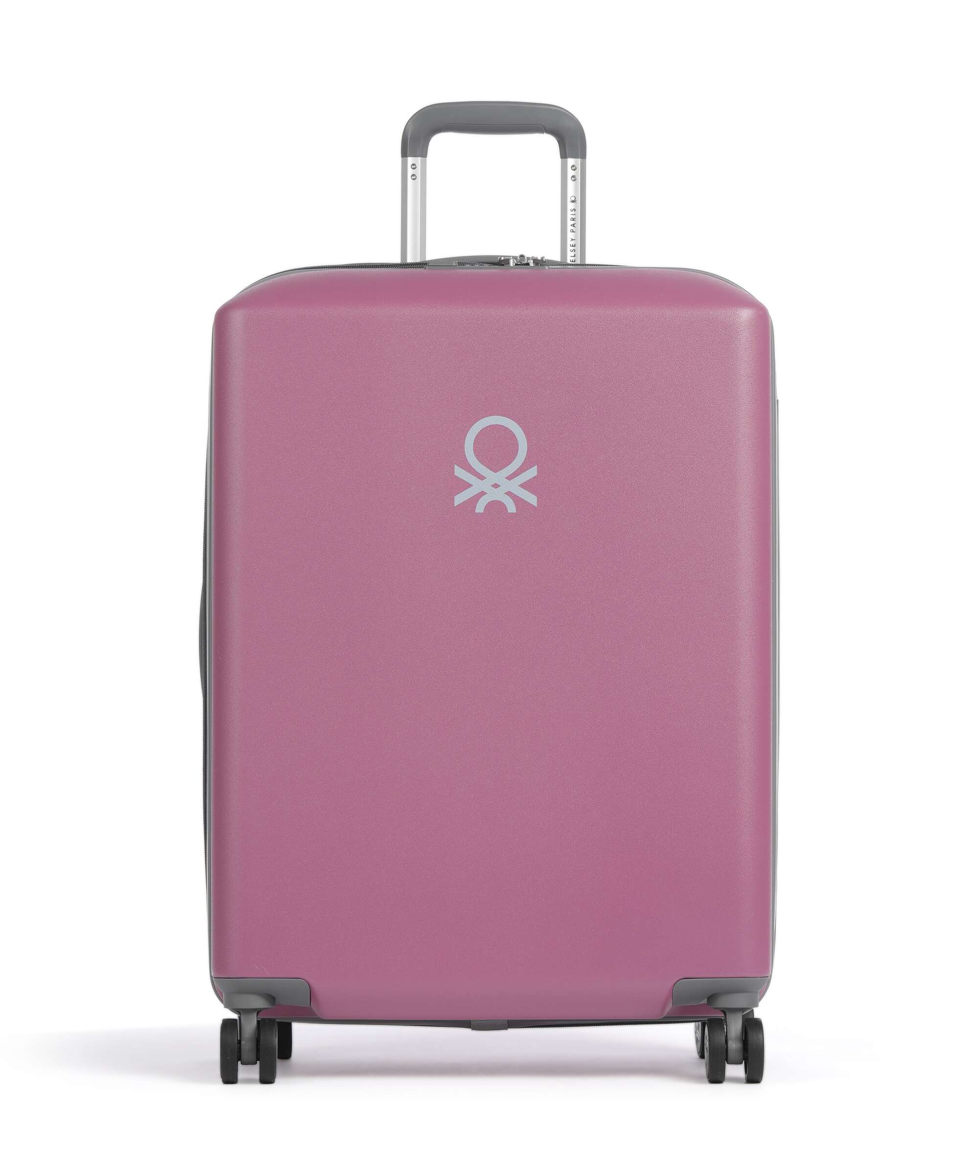 Delsey Paris x United Colors of Benetton UCB Hardside Spinner (4 wheels) pink