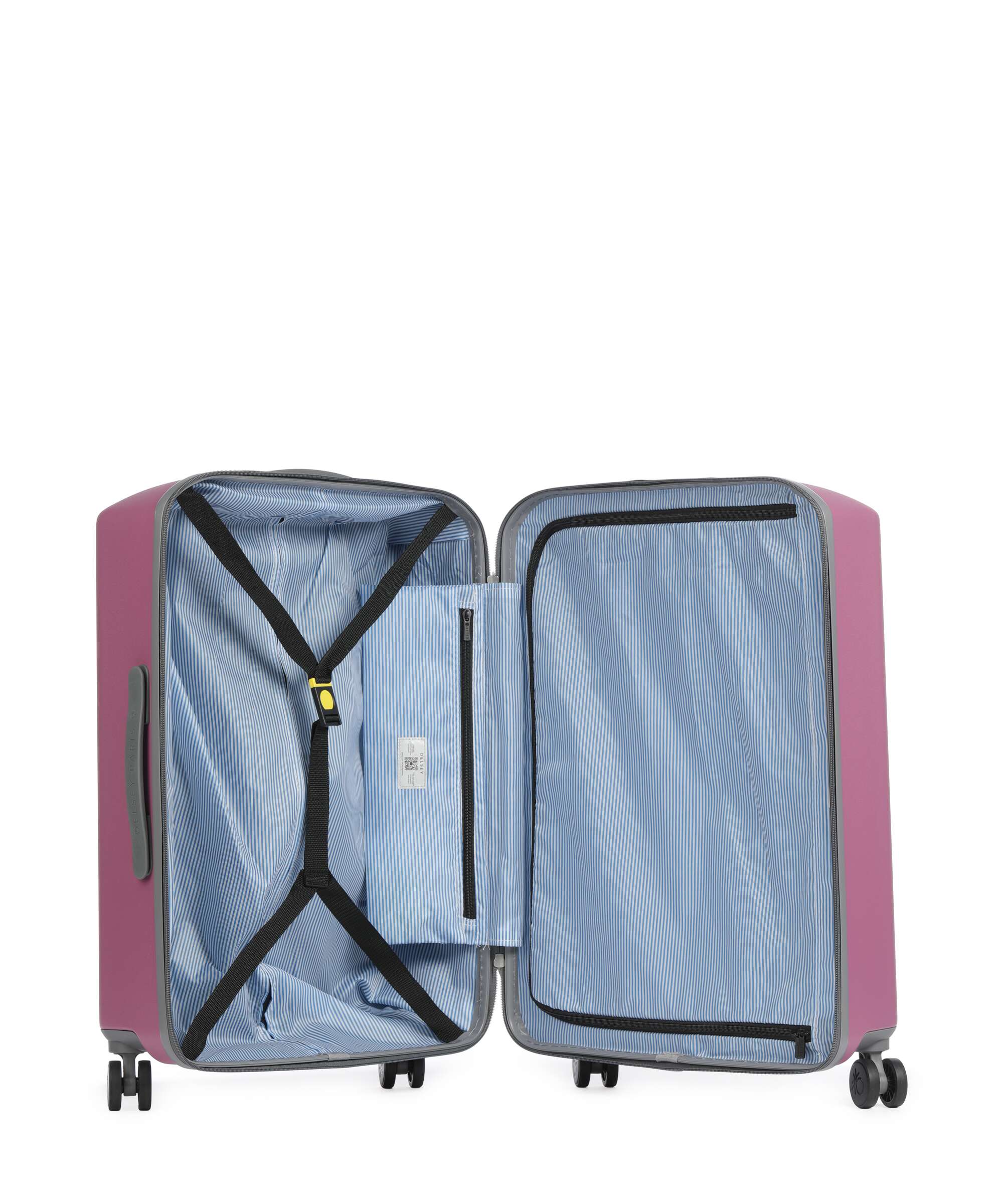 Delsey Paris x United Colors of Benetton UCB Hardside Spinner (4 wheels) pink