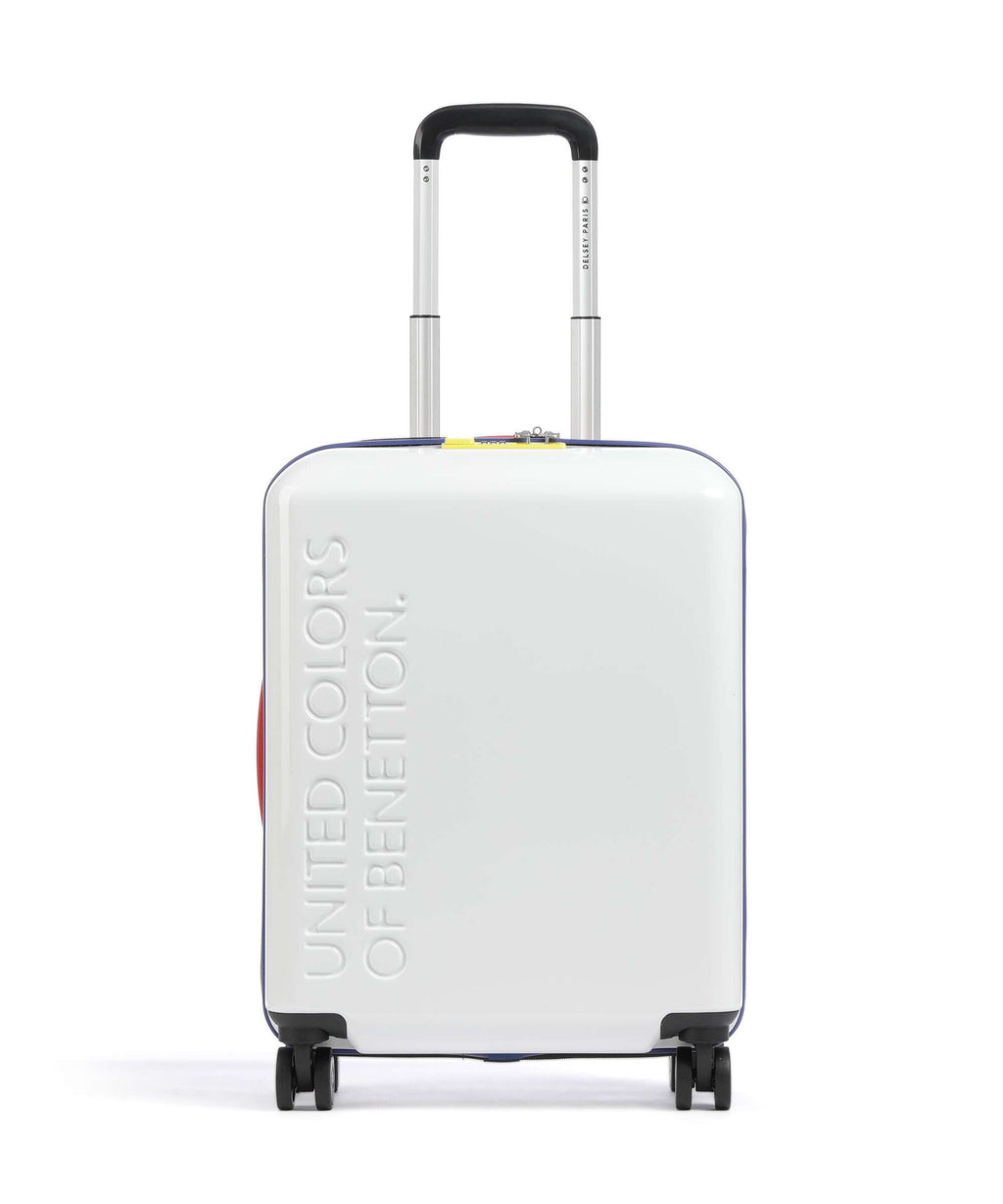 Delsey Paris x United Colors of Benetton United Spinner (4 wheels) white