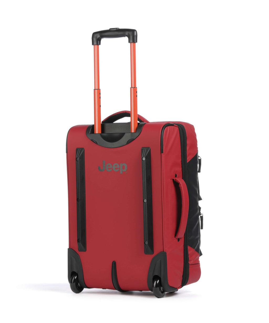 Jeep JS006B 55 Travel bag with wheels chili pepper red
