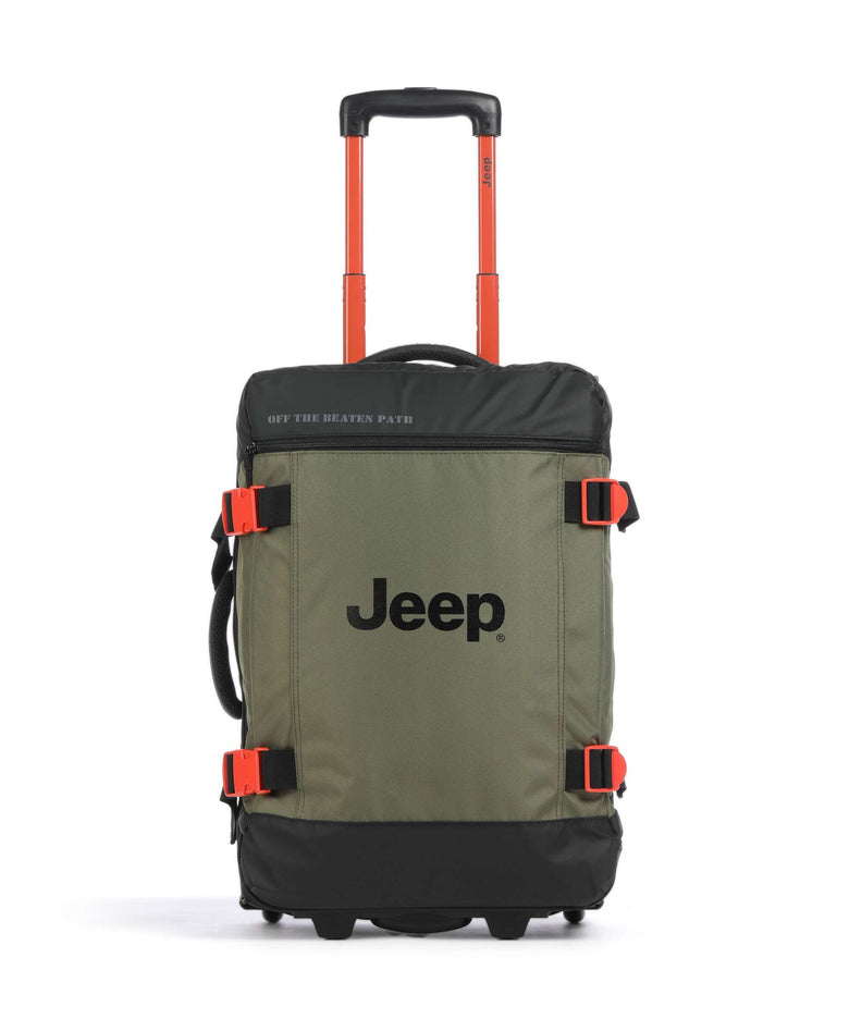 Jeep JS007C 55 Travel bag with wheels avocado green