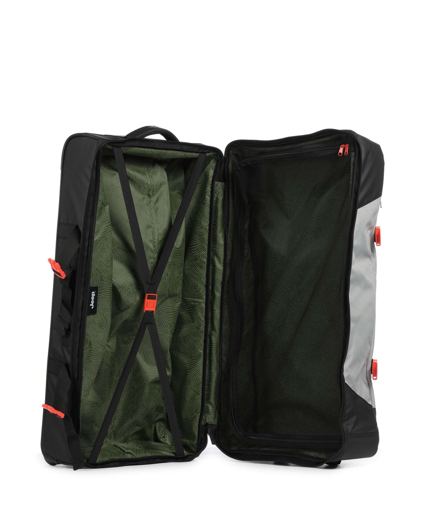 Jeep JS007C 82 Travel bag with wheels grey