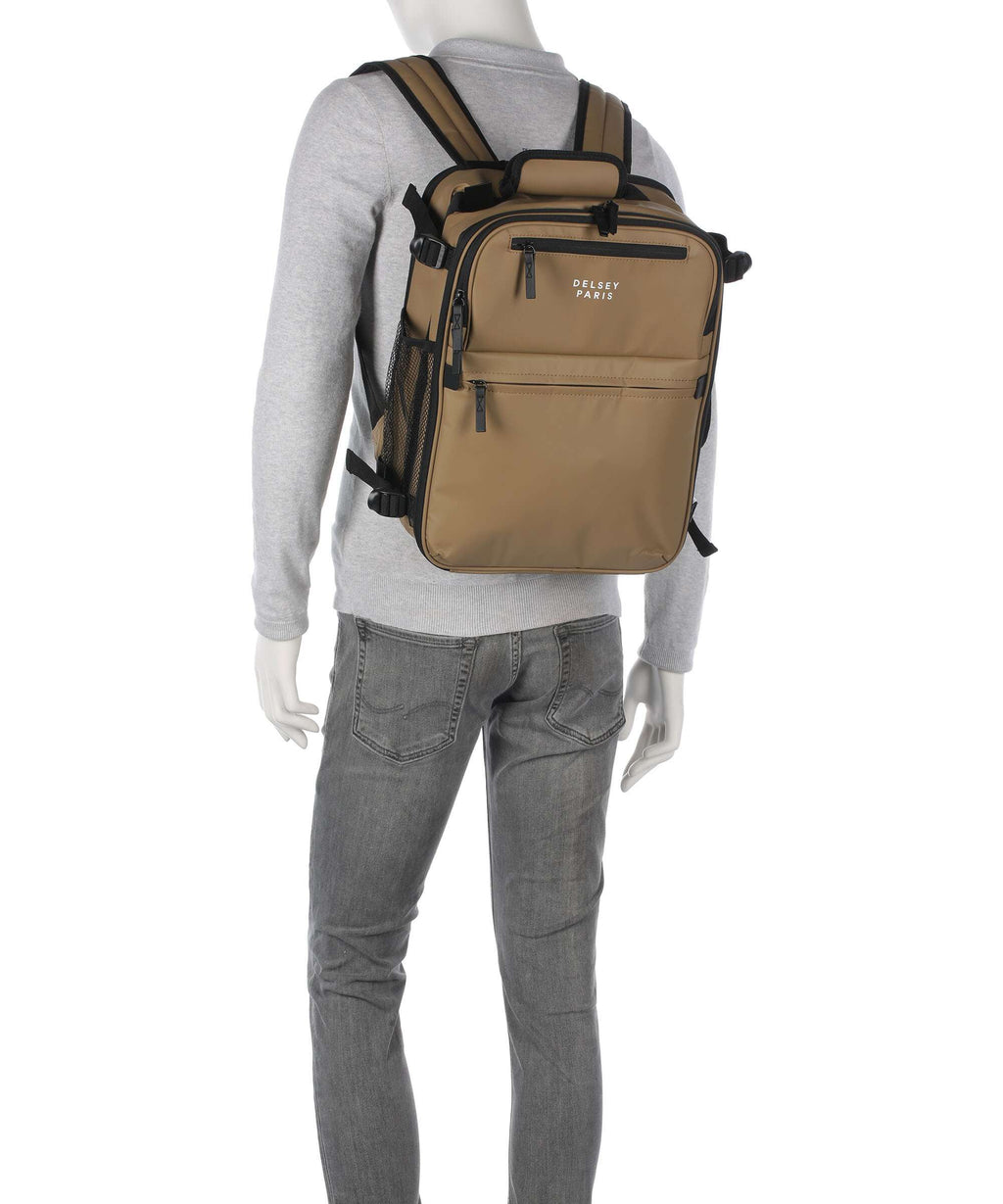 Delsey Paris Maubert 2.0 Travel backpack beige