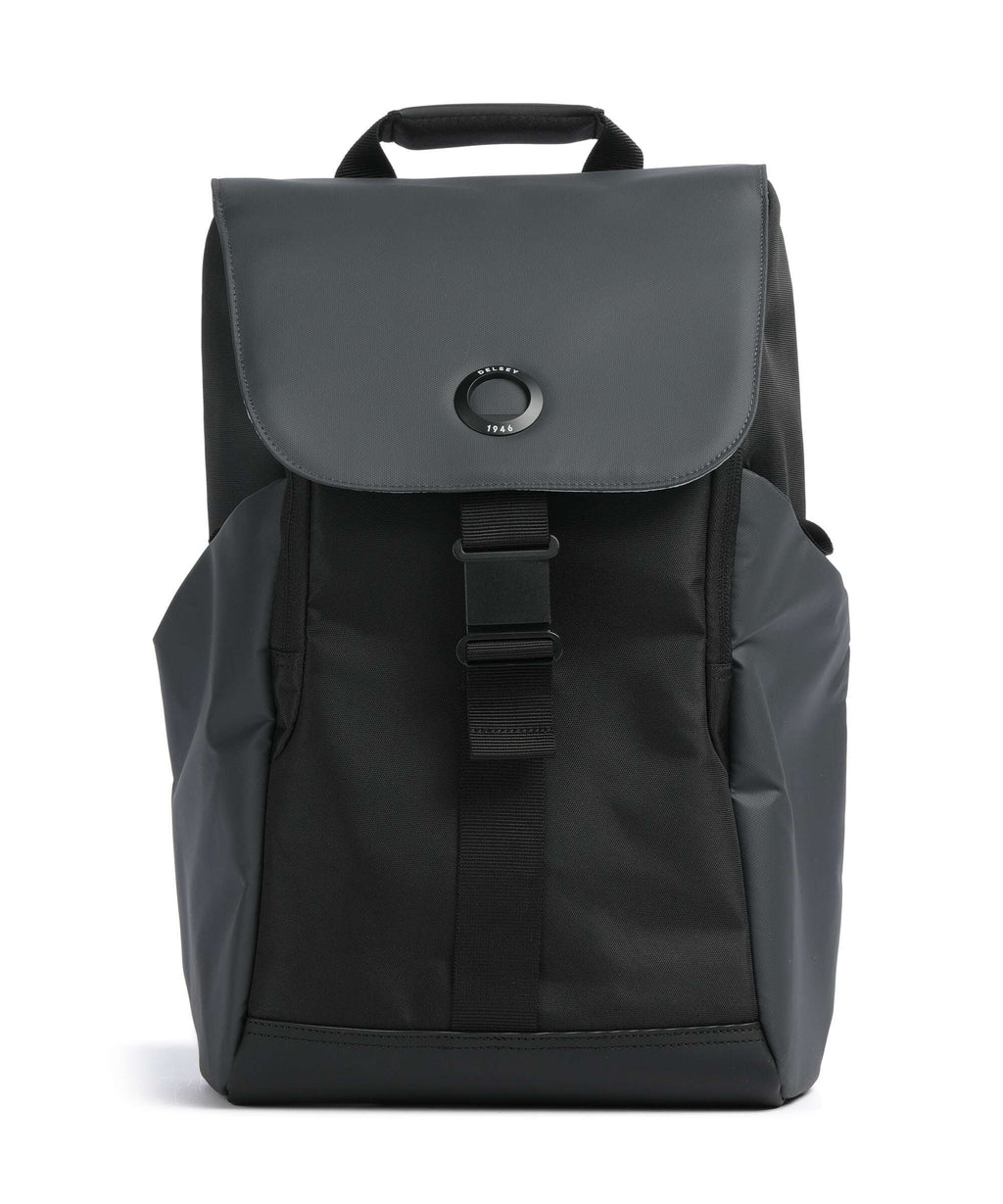 Delsey Paris Securflap Laptop backpack black