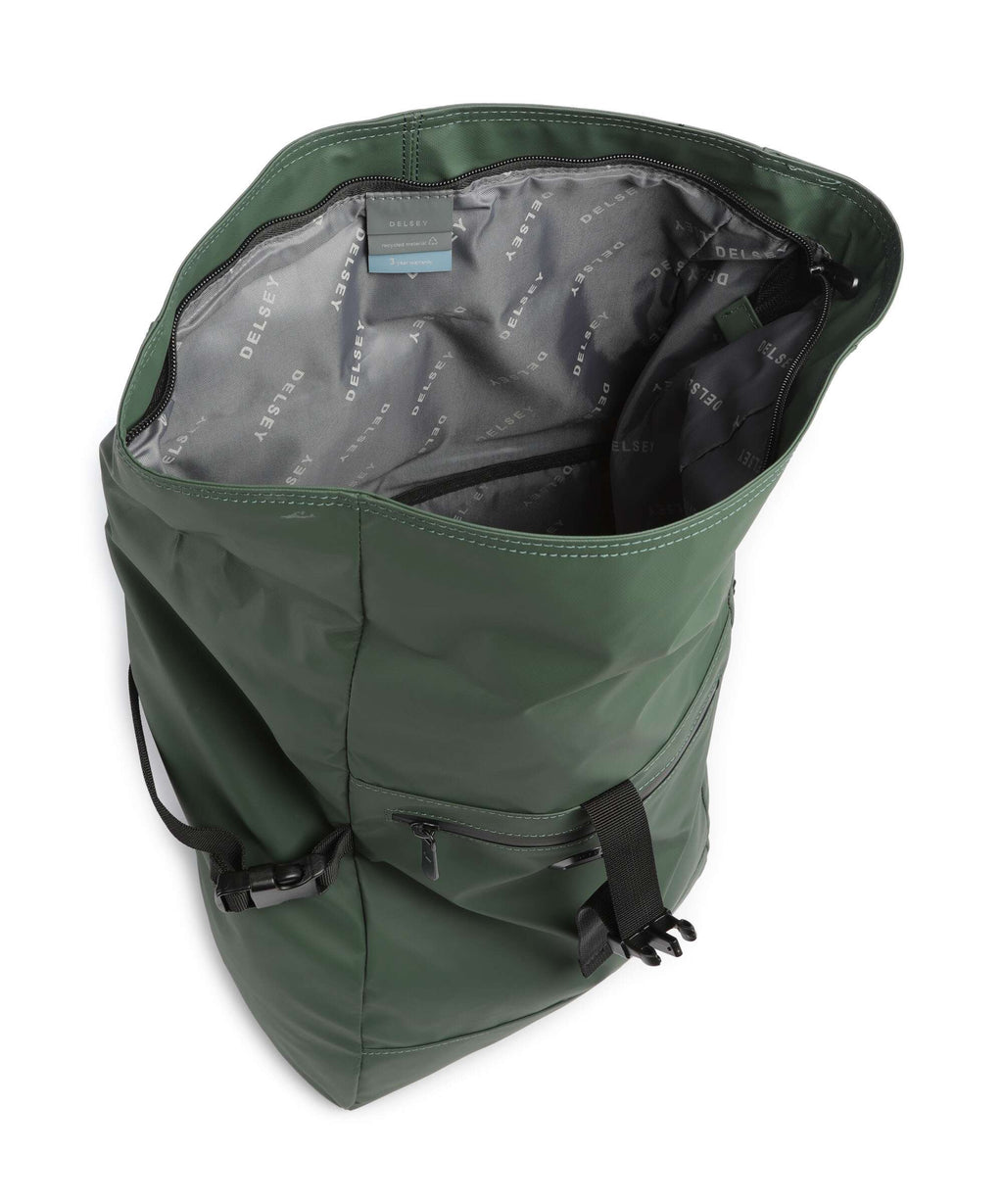 Delsey Paris Element 2.0 Rolltop backpack green