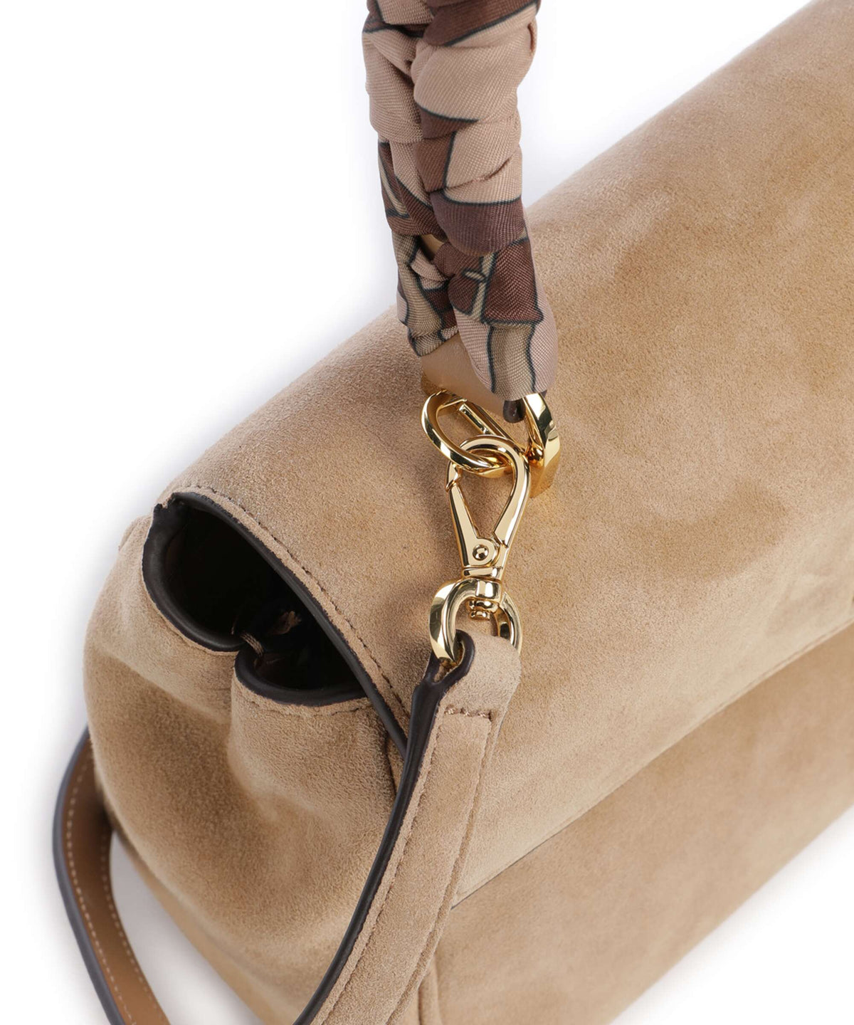 Lauren Ralph Lauren Farrah Small Handbag camel/urban bltng/camel multi