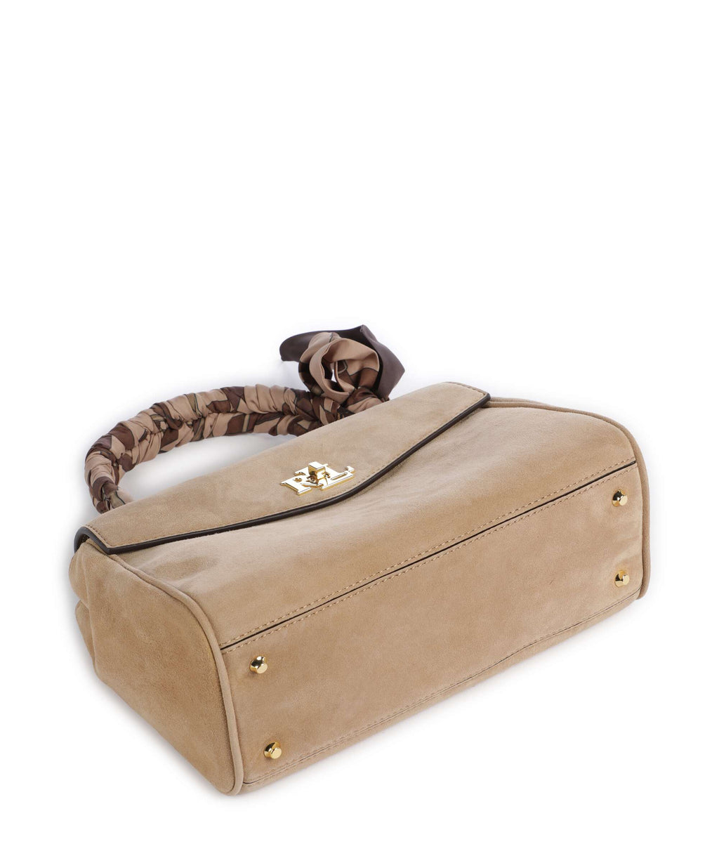 Lauren Ralph Lauren Farrah Small Handbag camel/urban bltng/camel multi