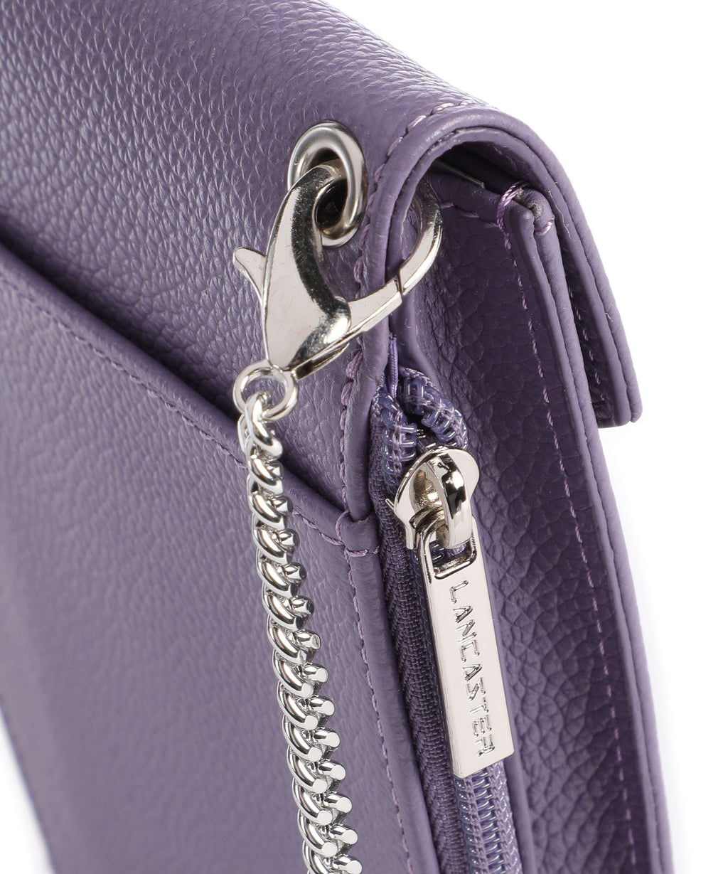 Lancaster Foulonne PM Phone bag mauvefoncé