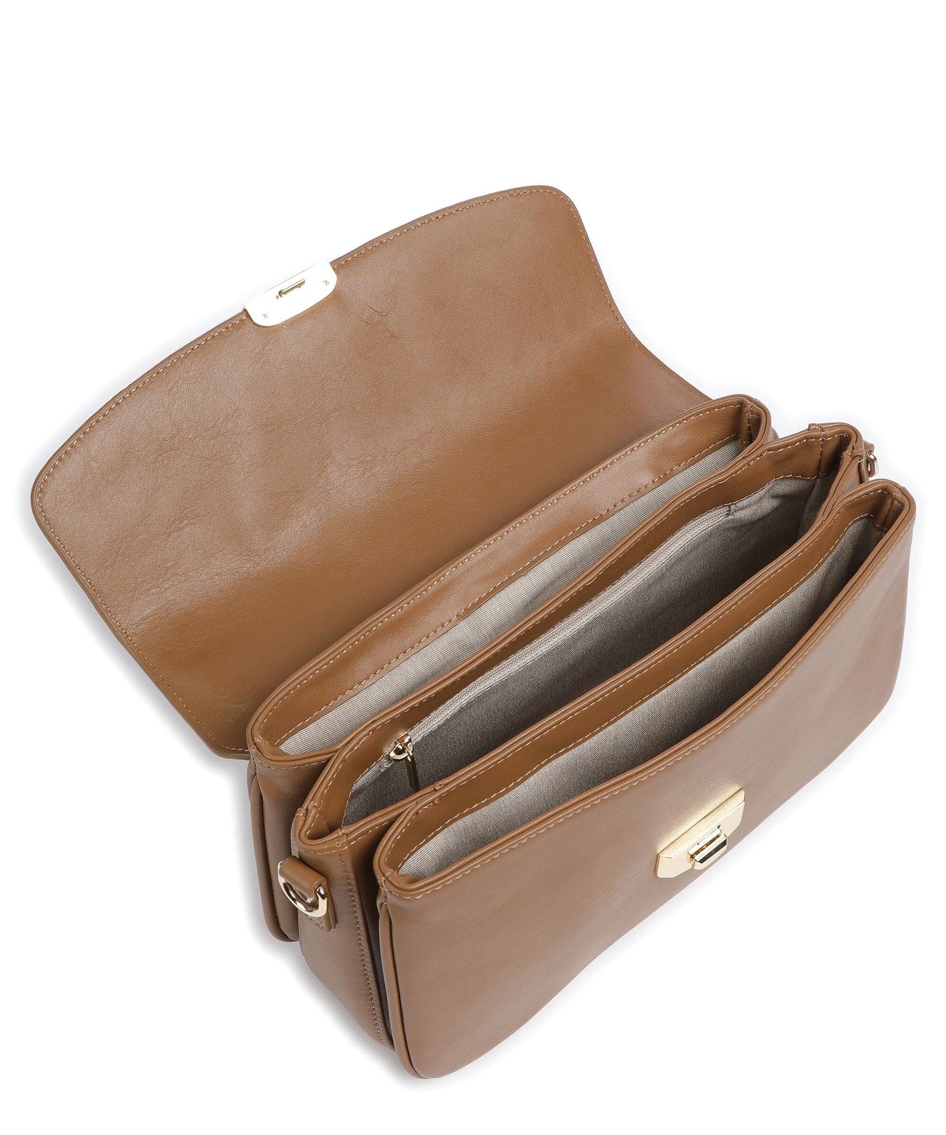 Lancaster Donna Fia Crossbody bag vison