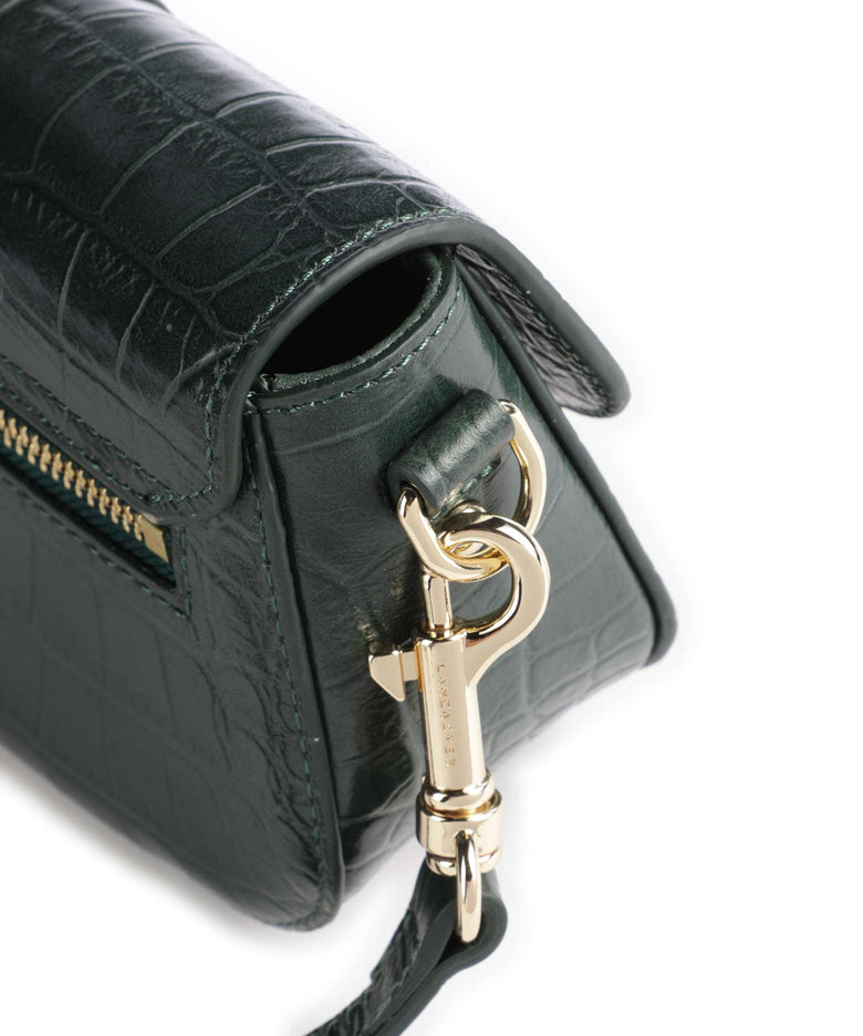 Lancaster Exotic Croco CN Crossbody bag vertforêt
