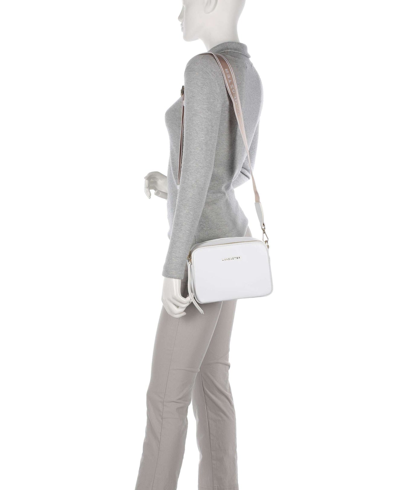 Lancaster Ana Crossbody bag blanc