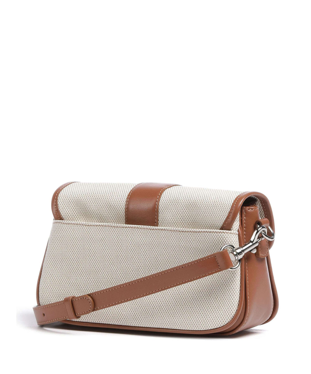 Lancaster Canvas Fia Crossbody bag camel